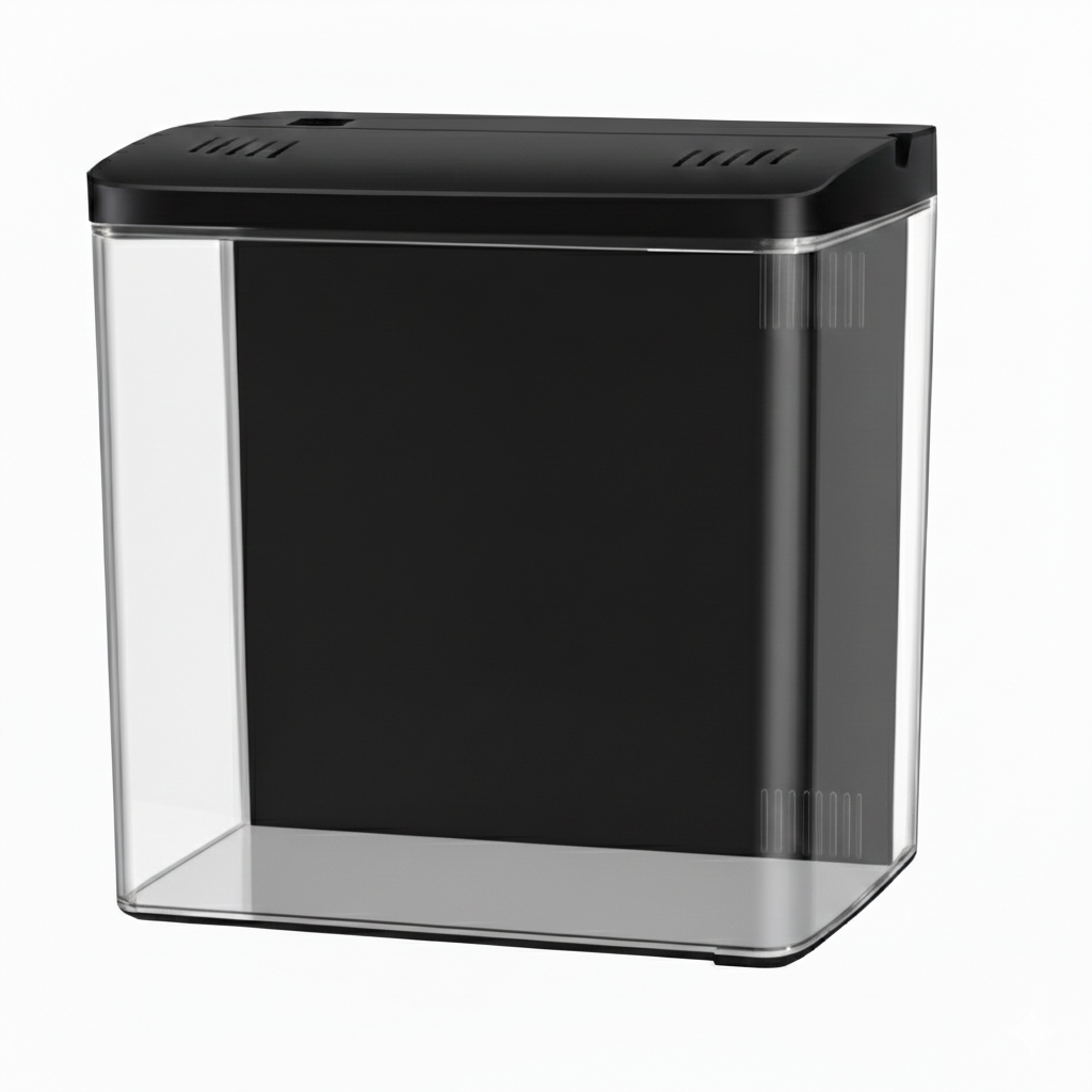 AQPET NEYA ACUARIO DE ESCRITORIO NEGRO